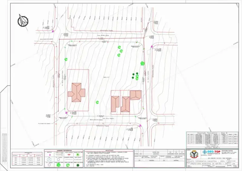 Projeto de topografia