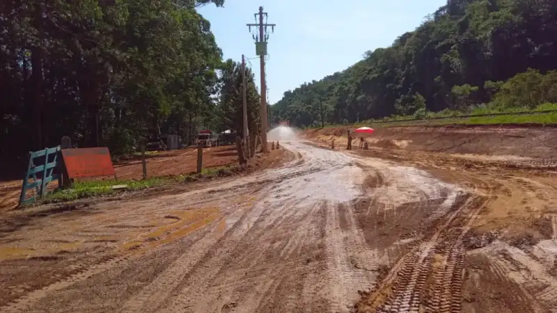 Serviços topográficos para pavimentação